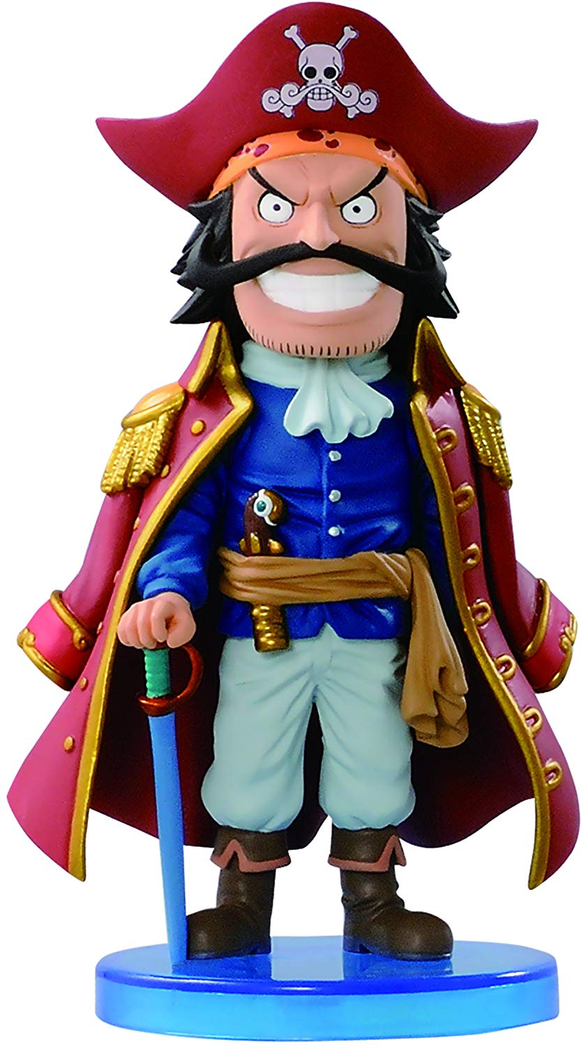 Banpresto One Piece Roger Mini World 2.5 inch Collectible Action Figure
