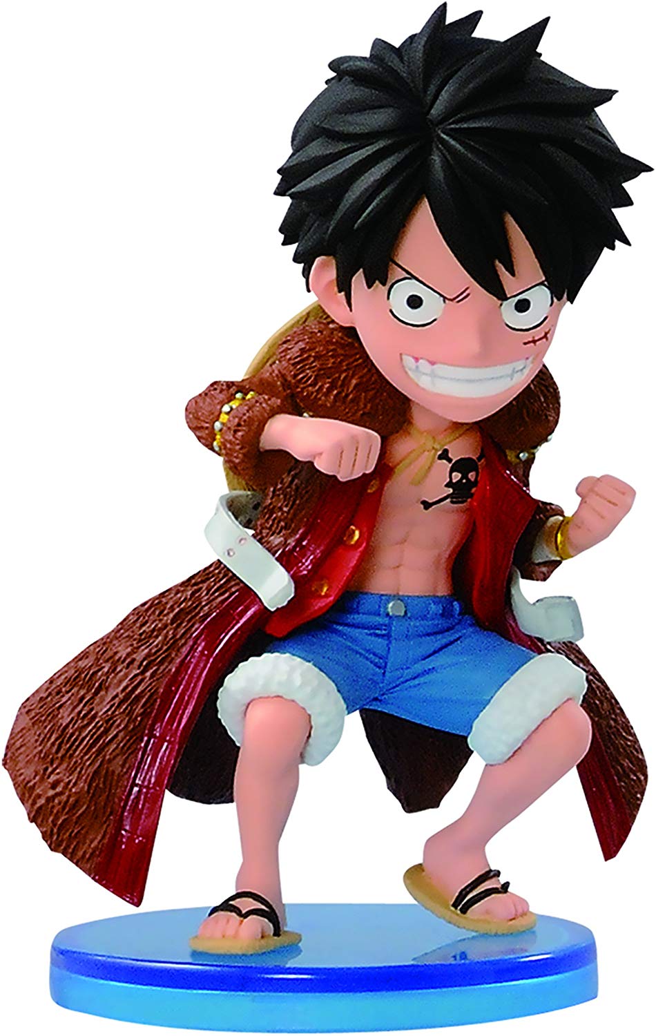 Banpresto One Piece Luffy Mini World 2.5 inch Collectible Action Figure