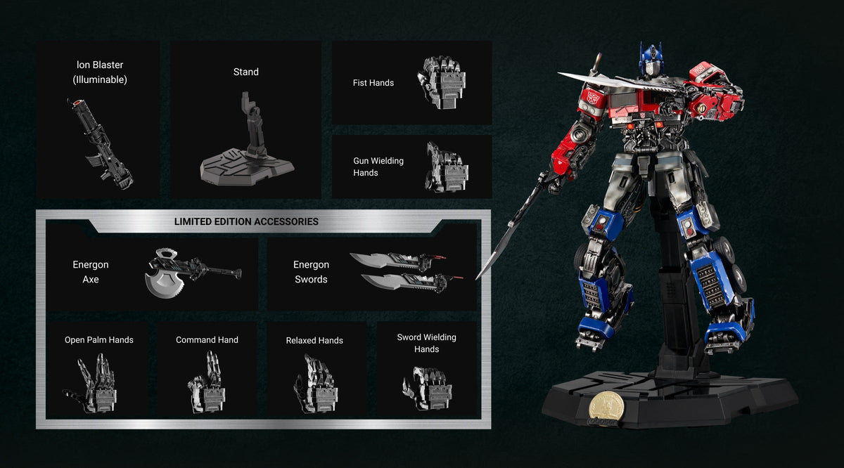 Robosen Transformers Optimus Prime Rise of the Beast Signature Robot (Limited Edition) Robot Figure