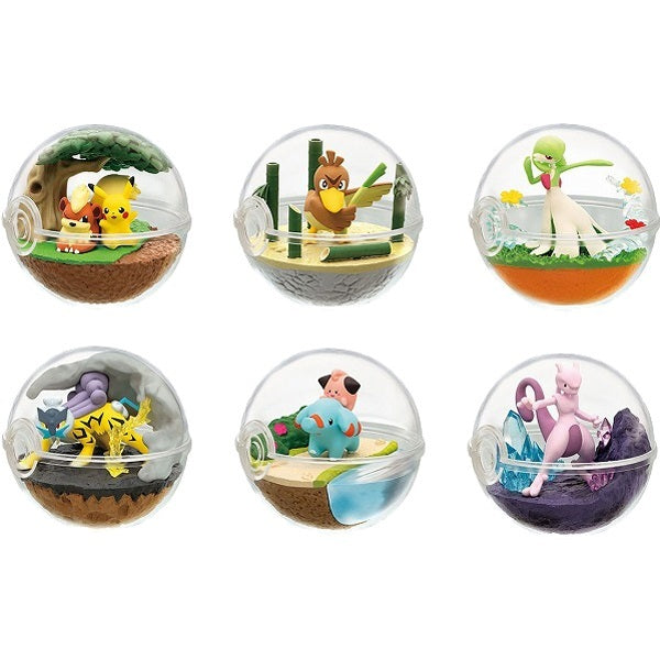 Re-Ment Pokemon Terrarium Collection (Vol 7) Assortment Trading Figures Box Set of 6