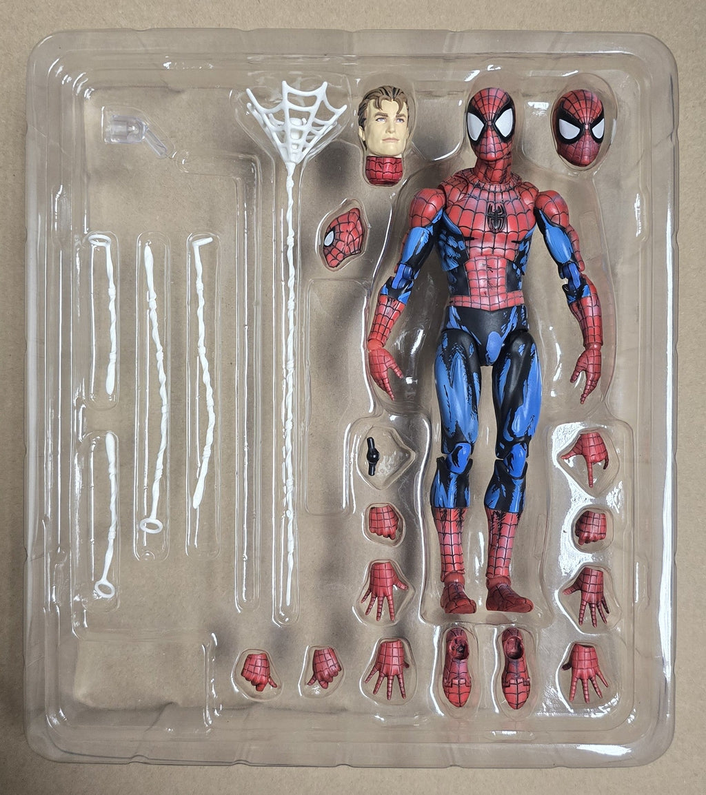 *Open Box* Mafex No. 108 Spider-Man (Comic Paint Ver) Action Figure