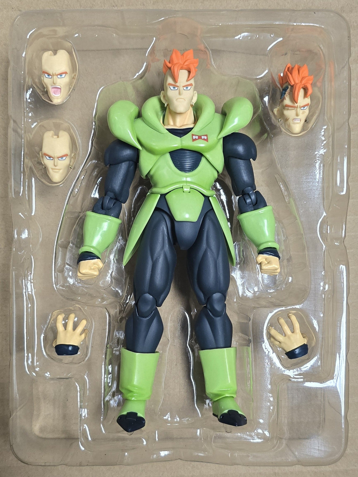 *Open Box* S.H. Figuarts Dragon Ball Z Android 16 Action Figure