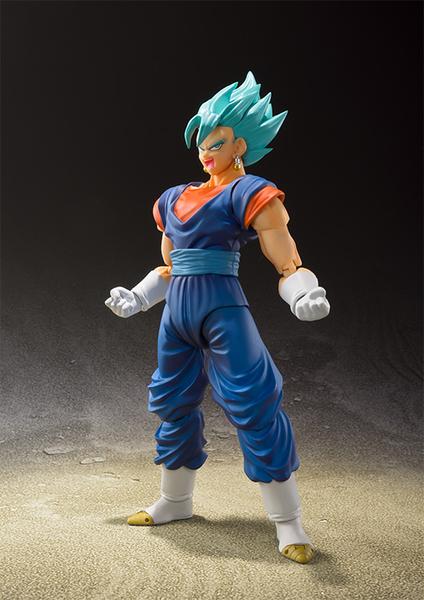 S.H. Figuarts Dragon Ball Super Super Saiyan God Super Saiyan Vegito Blue Action Figure SDCC 2018 Ver. Exclusive