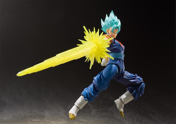 S.H. Figuarts Dragon Ball Super Super Saiyan God Super Saiyan Vegito Blue Action Figure SDCC 2018 Ver. Exclusive