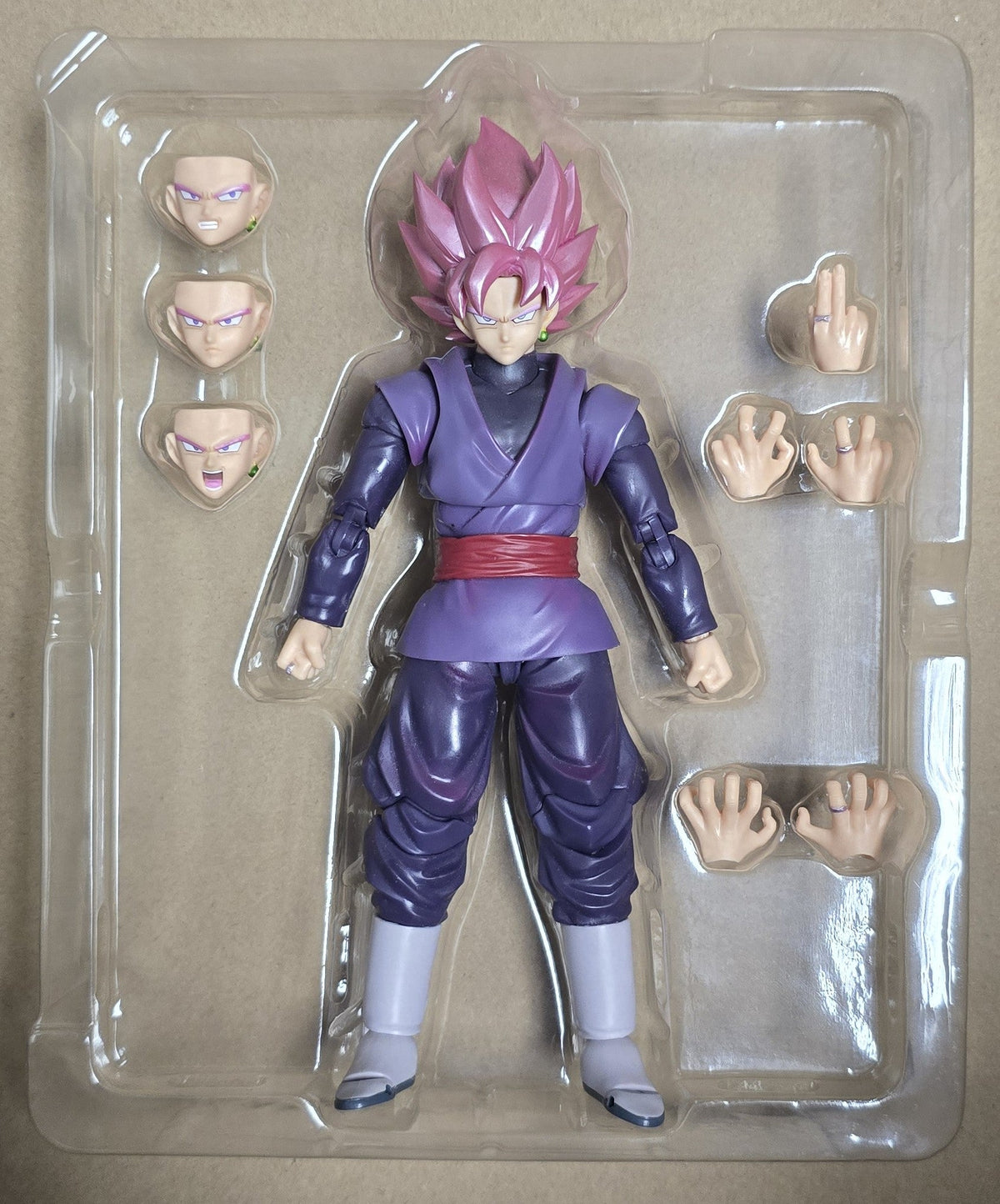 *Open Box* S.H. Figuarts Dragon Ball Super Saiyan Rose Goku Black Action Figure
