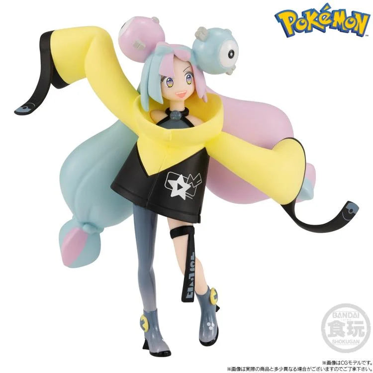 Bandai Pokemon Scale World Paldea Region Iono and Bellibolt (Nanjyamo and Harabarie) 2-Pack Trading Figure Set