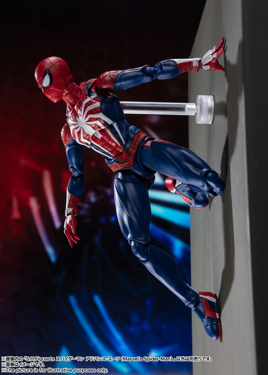 S.H. Figuarts Marvel Marvel Spiderman Advanced Spider-Man Suit Action Figure