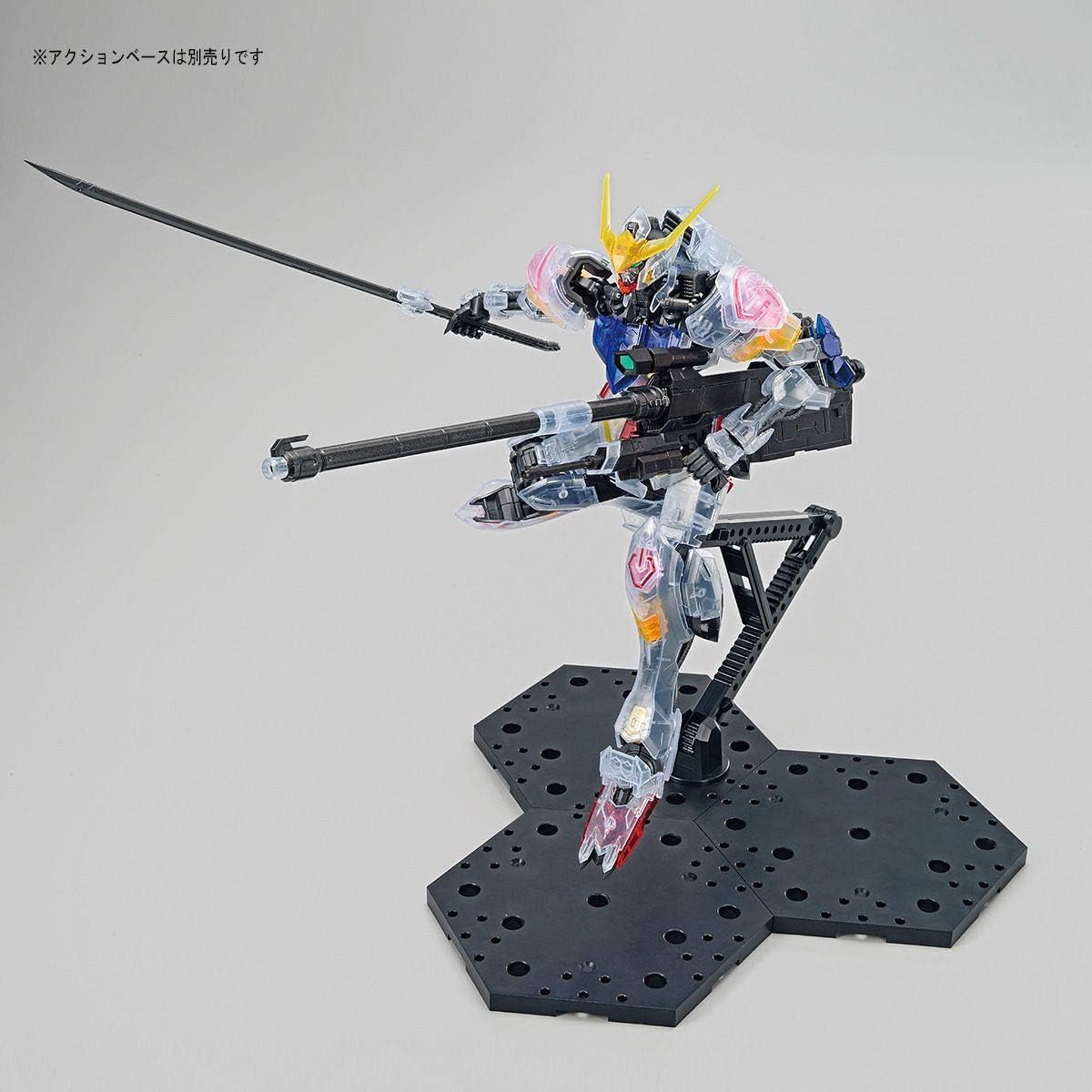 Gundam 1/100 MG Gundam Barbatos (Clear Color) The Gundam Base Limited Model Kit Exclusive