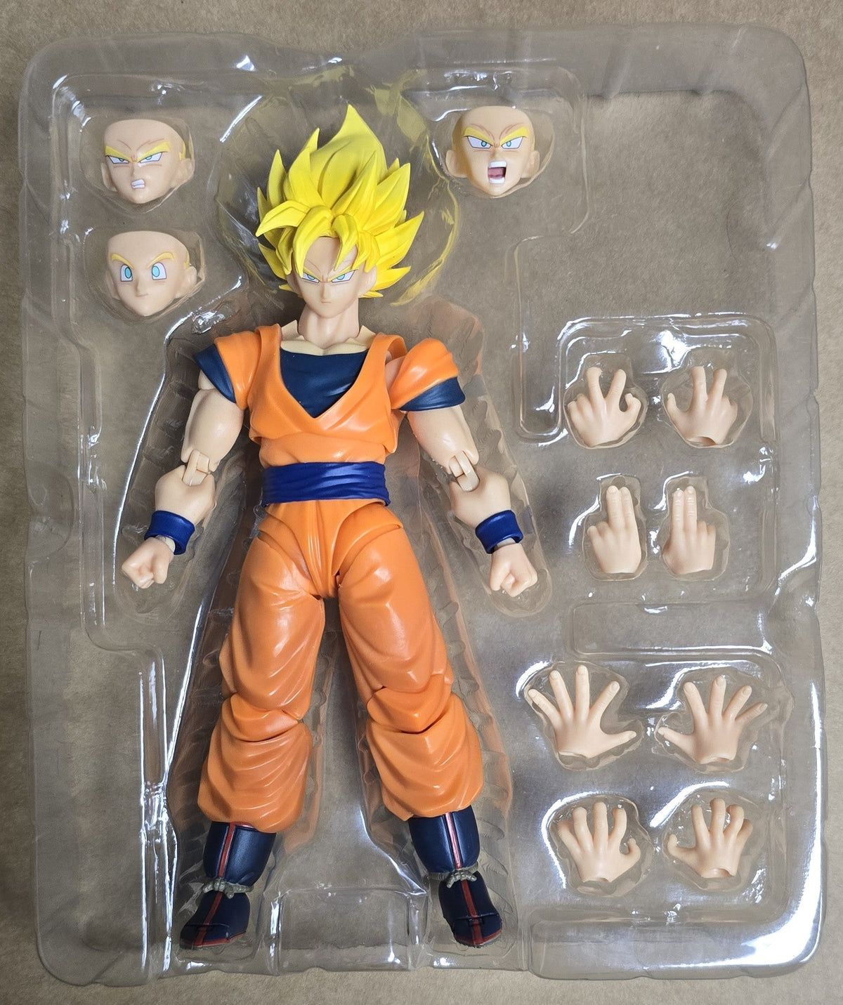 *Open Box A* S.H. Figuarts Dragon Ball Z Super Saiyan Full Power Son Goku Action Figure