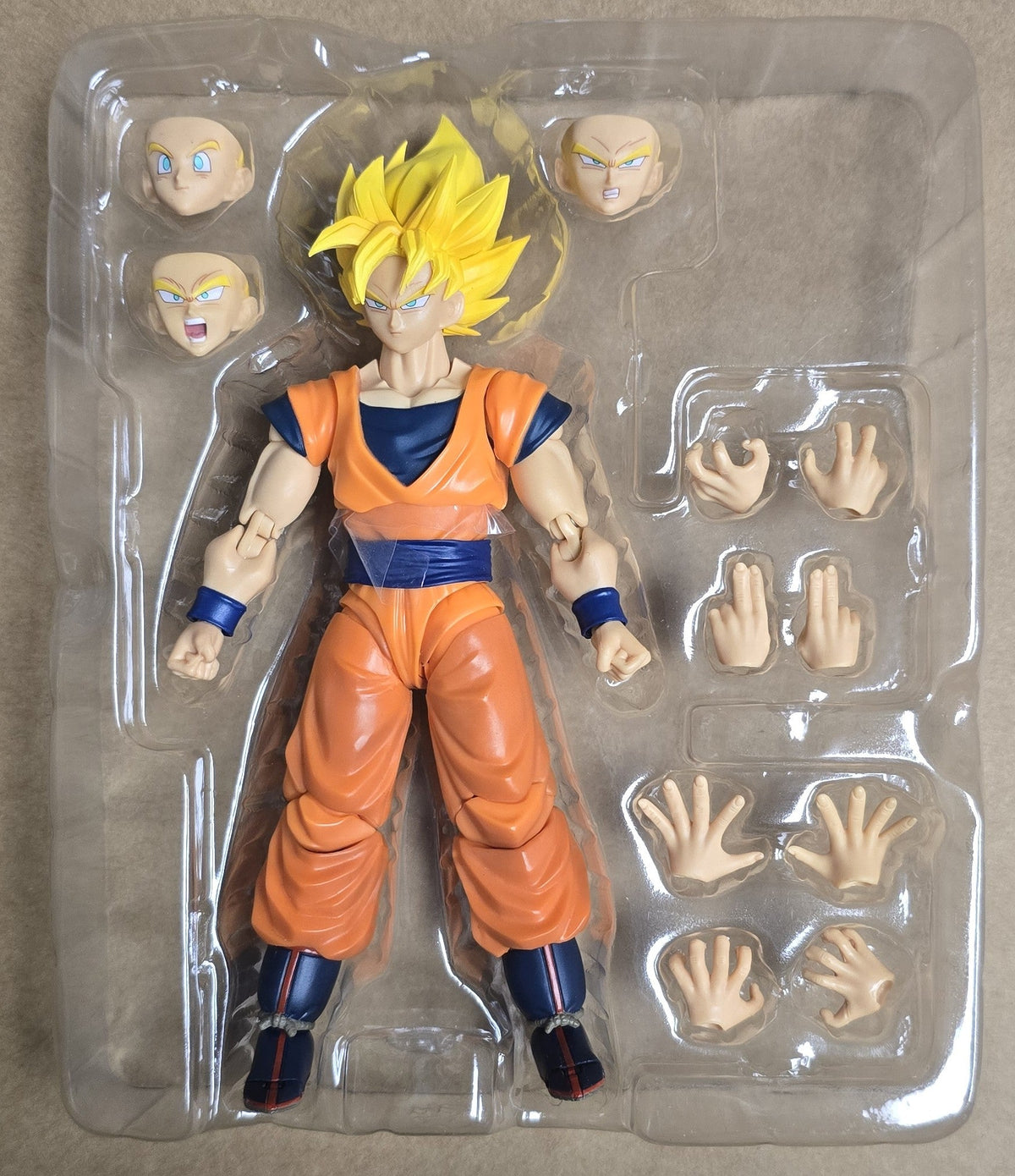 *Open Box B* S.H. Figuarts Dragon Ball Z Super Saiyan Full Power Son Goku Action Figure