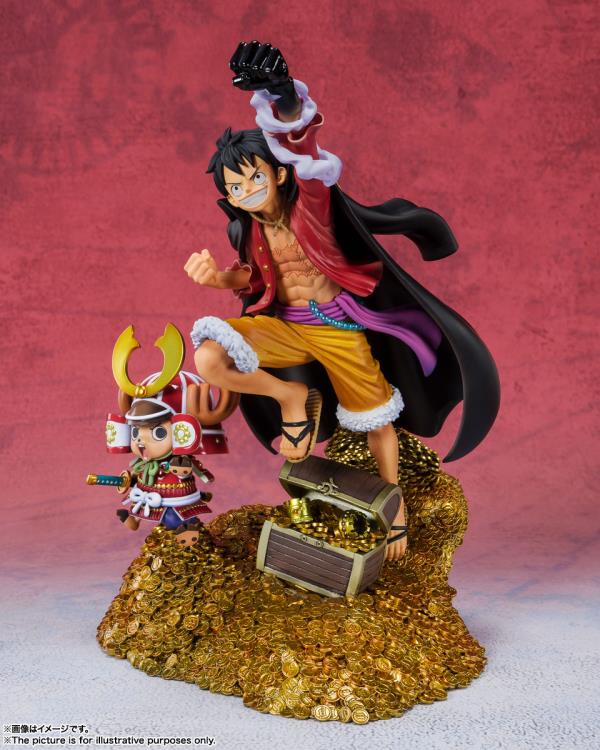 Figuarts Zero One Piece Monkey D. Luffy (WT100 Commemorative) Figure