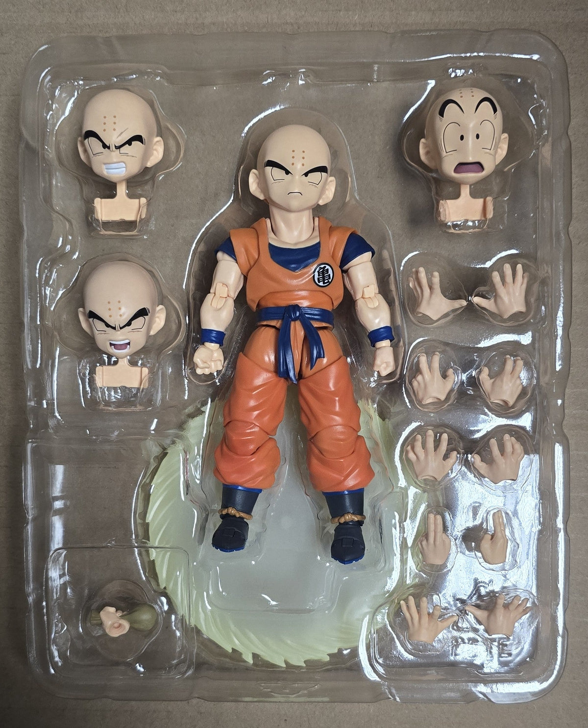 *Open Box* S.H. Figuarts Dragon Ball Z Krillin -Earth's Strongest Man- Action Figure