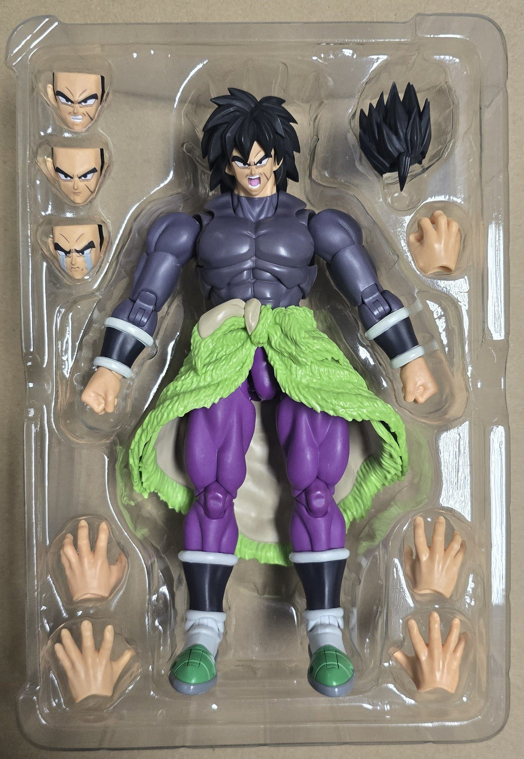 *Open Box* S.H. Figuarts Dragon Ball Z Broly (Super Hero) Action Figure