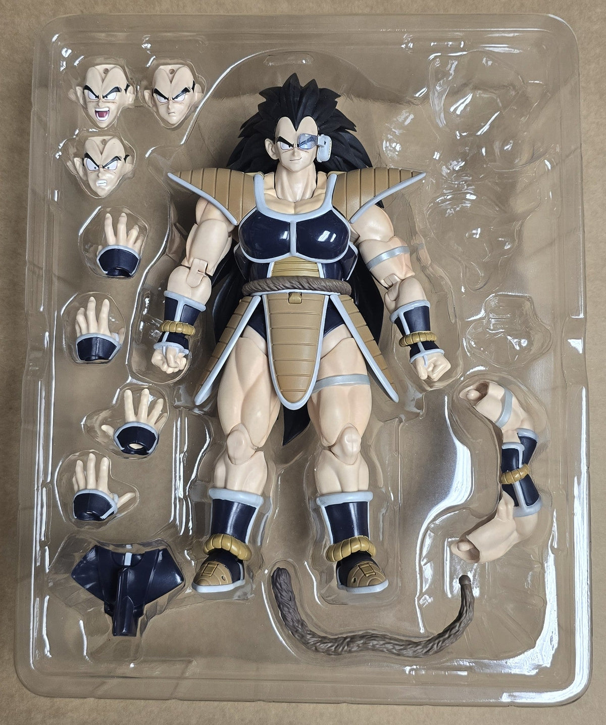 *Open Box* S.H. Figuarts Dragon Ball Z Raditz Exclusive Edition (No Gohan) Action Figure