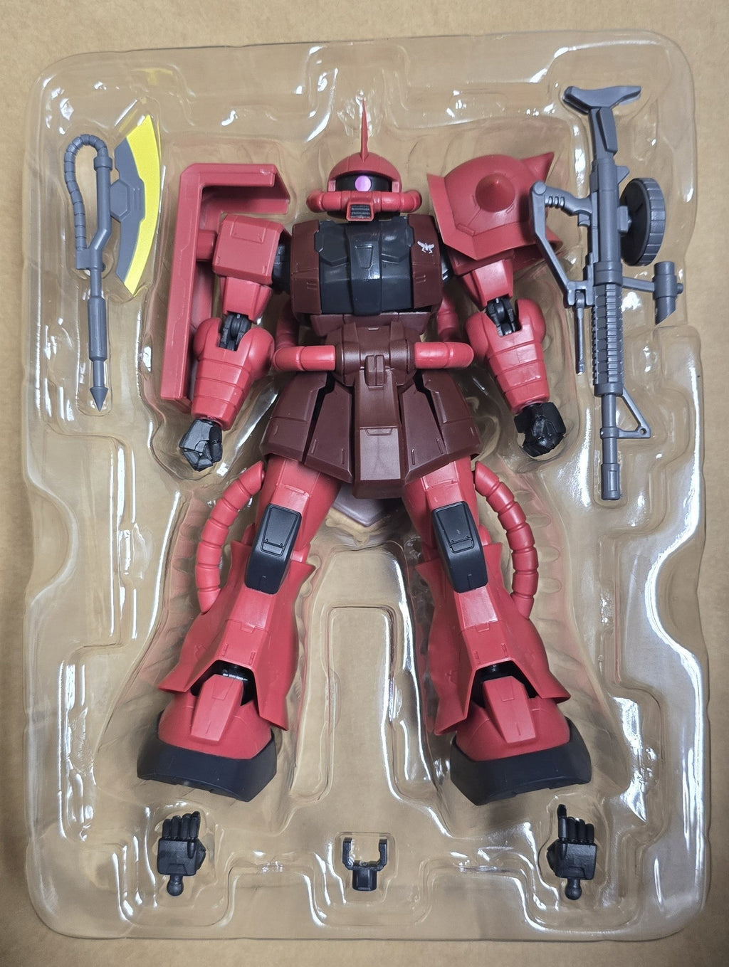 *Open Box* Gundam Universe Char Zaku II (The Origin Color Ver.) Action Figure