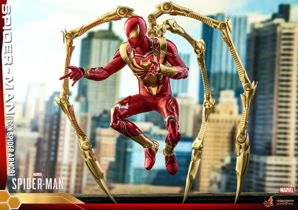 Hot Toys 1/6 2018 Spider-Man Video Game Iron Spider Scale Action Figure VGM38