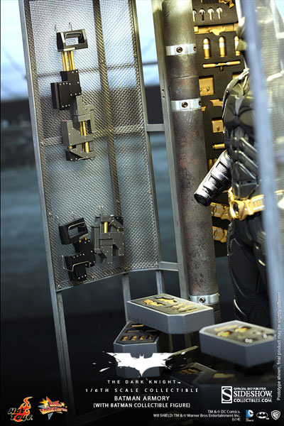 Hot Toys Batman Armory with Bruce Wayne and Alfred 12 Inch 1/6 Scale Action Figure MMS236