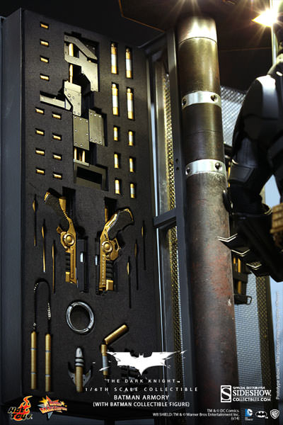 Hot Toys Batman Armory with Bruce Wayne and Alfred 12 Inch 1/6 Scale Action Figure MMS236