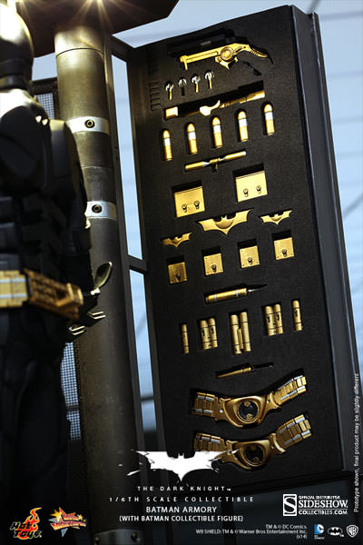 Hot Toys Batman Armory with Bruce Wayne and Alfred 12 Inch 1/6 Scale Action Figure MMS236