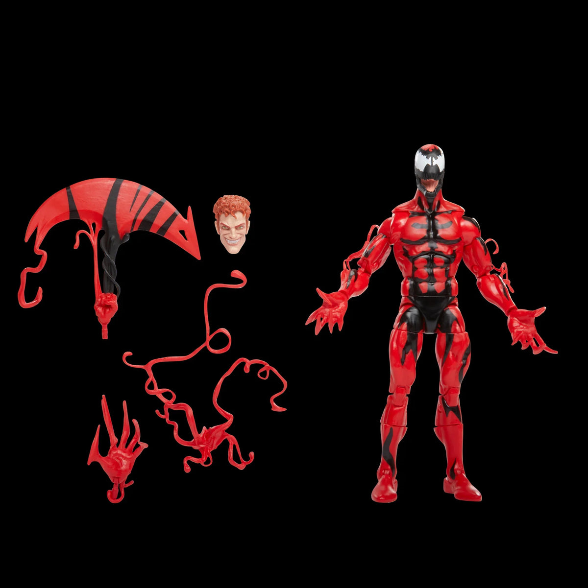 Marvel Legend VHS 90's Spider-Man Animated Series Spider-man and Carnage Action Figure