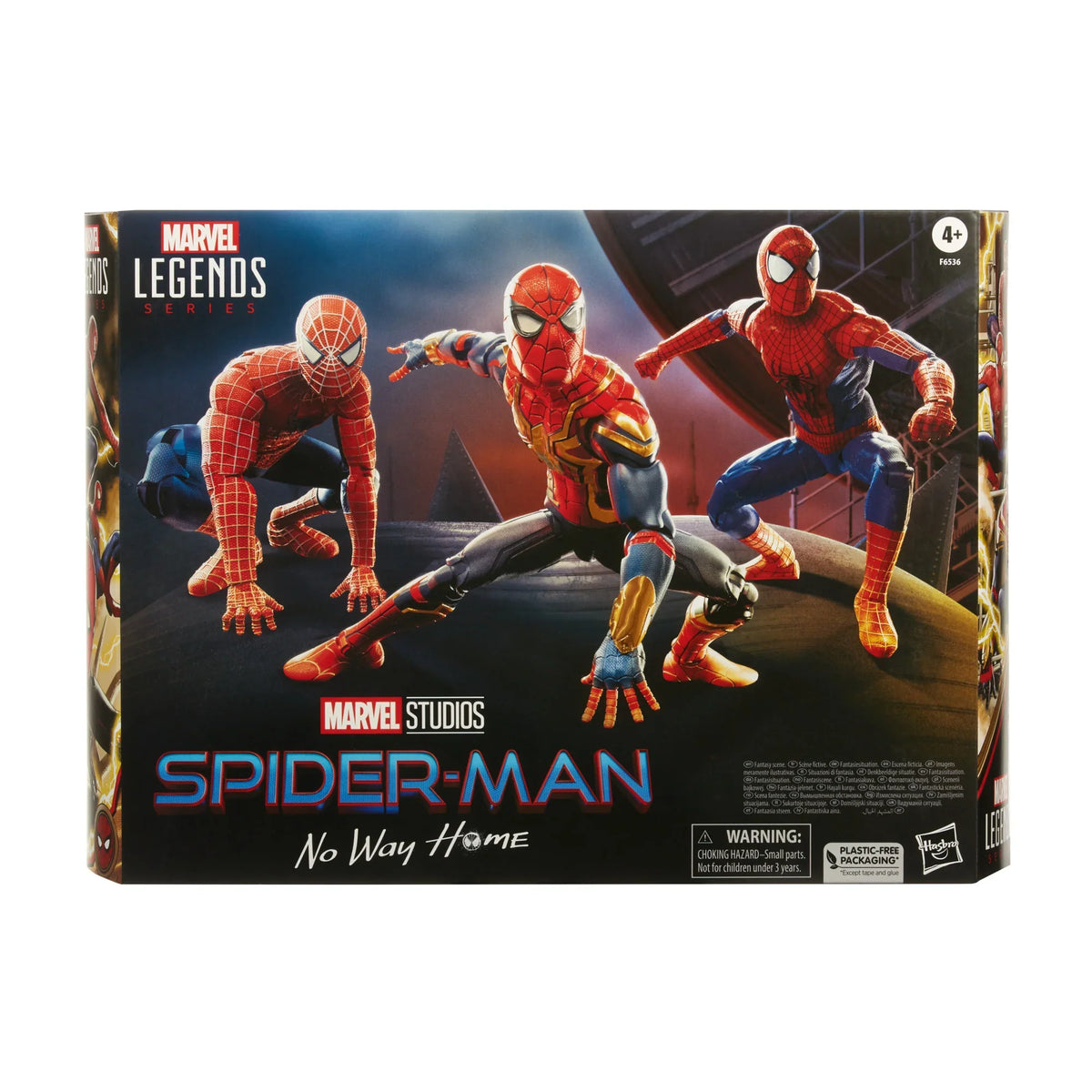 Marvel Legends Spider-Man No Way Home Three-Pack Action Figure