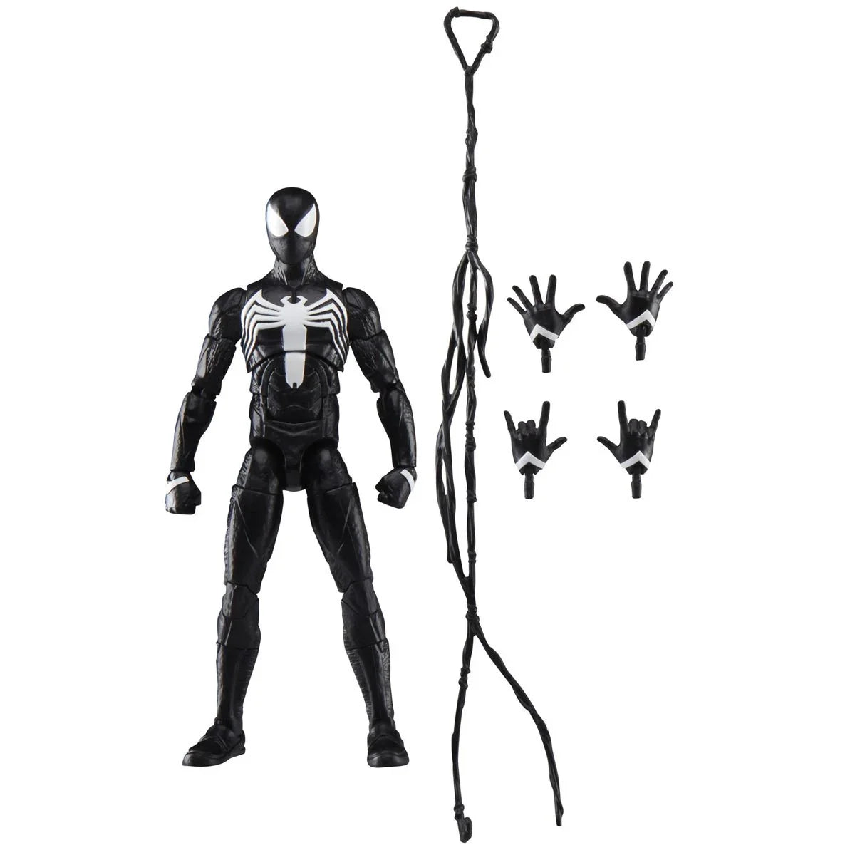 Marvel Legends Gamerverse Spider-Man 2 Peter Parker Black Suit Action Figure