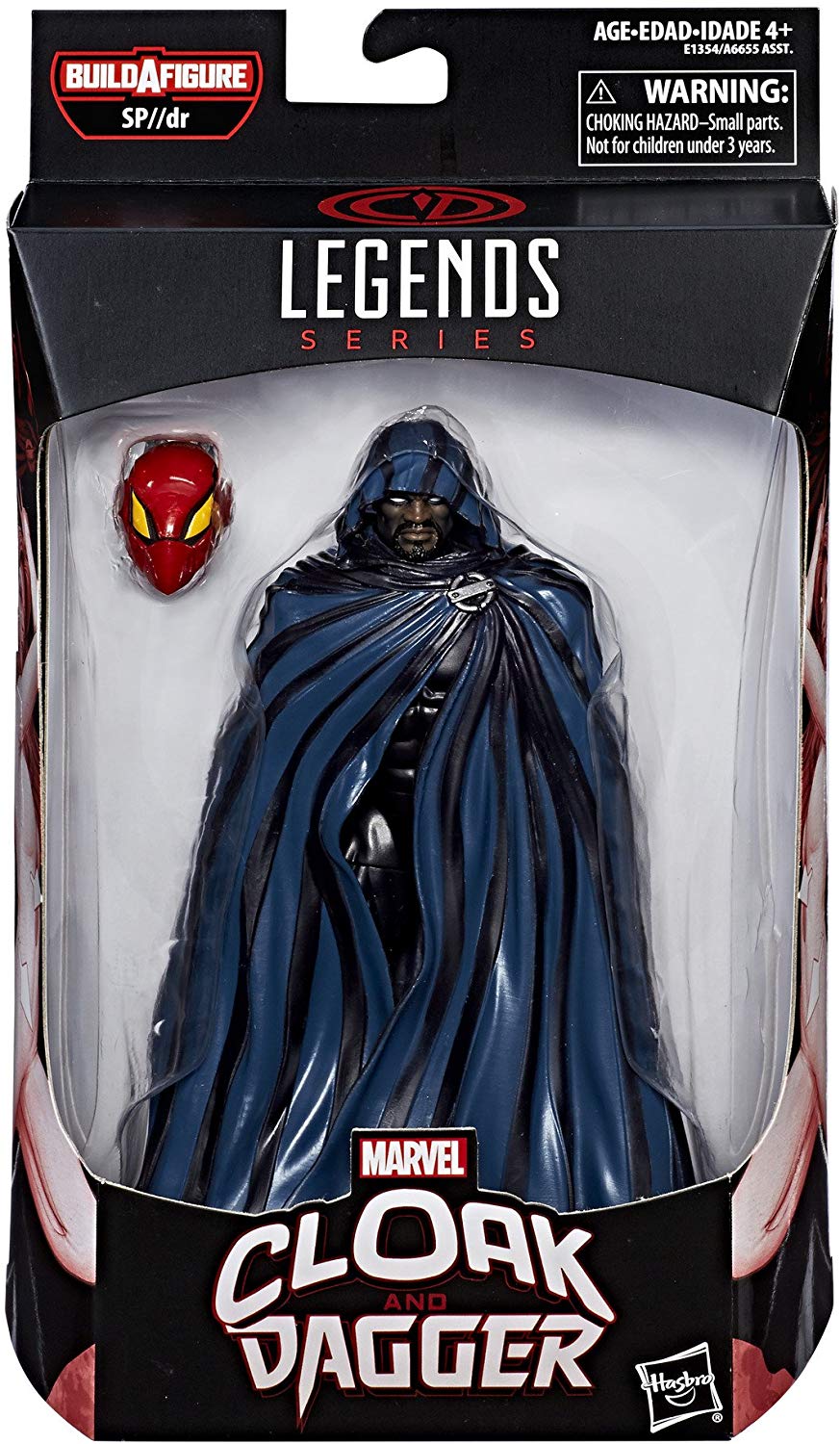 Marvel Legends Spider-Man Series Cloak Sp//dr Spider BAF Wave Action Figure