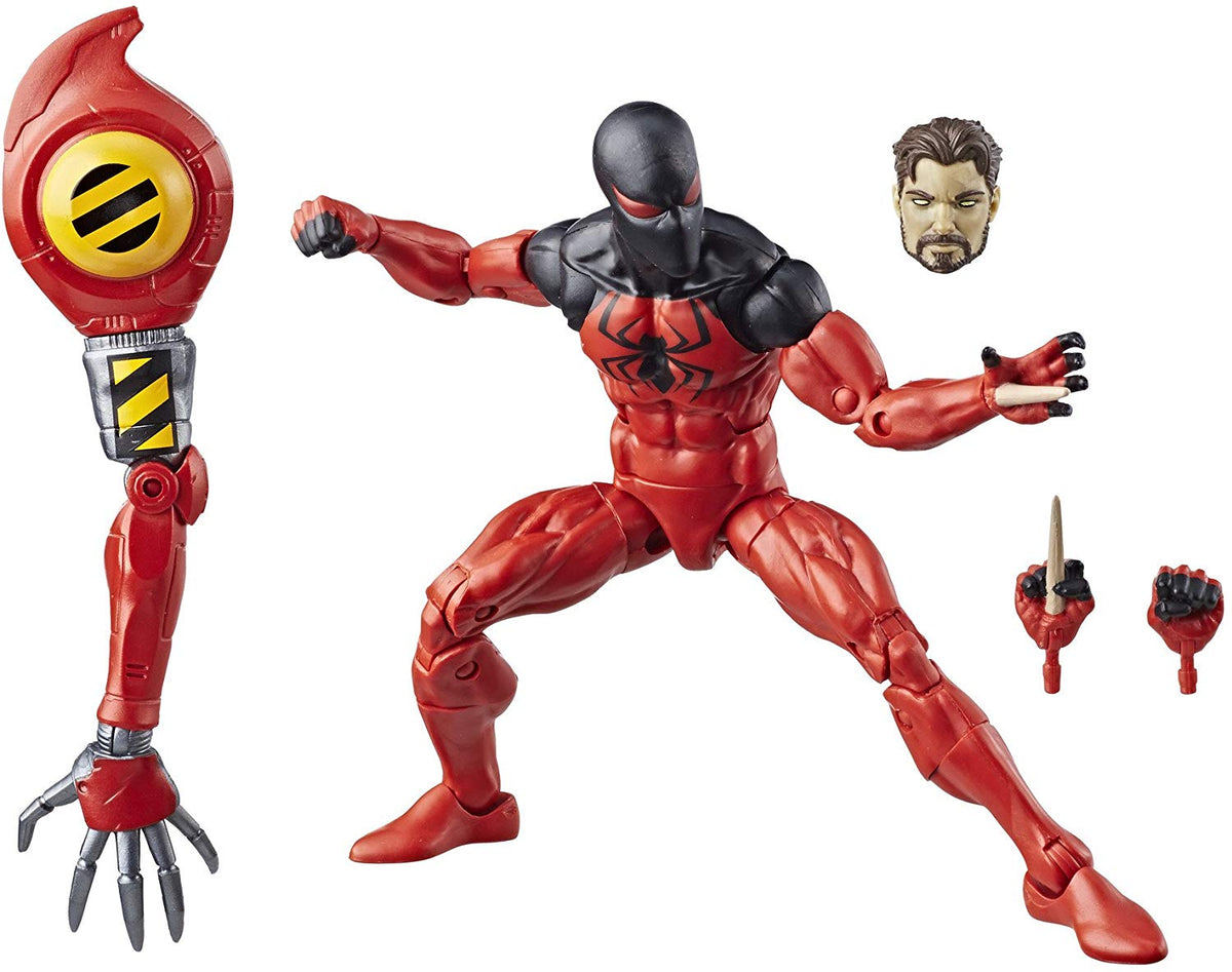 Marvel Legends Spider-Man Series Scarlet Spider Sp//dr Spider BAF Wave Action Figure