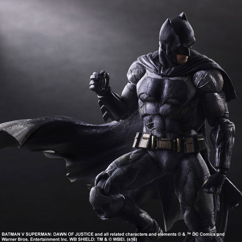 DC Universe Batman V Superman Dawn of Justice Batman Variant Play Arts Kai Action Figure *Open Box*