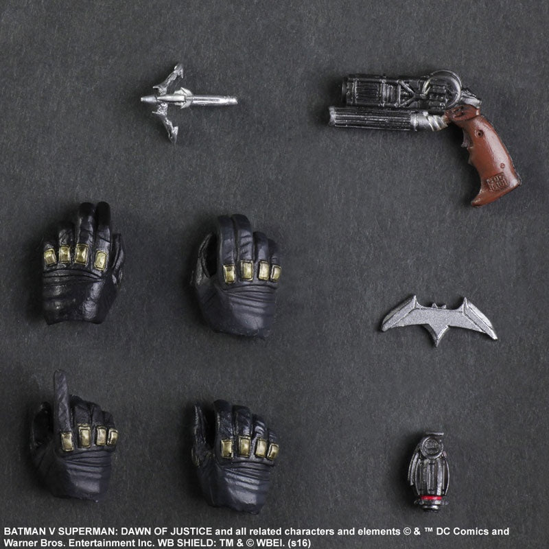 DC Universe Batman V Superman Dawn of Justice Batman Variant Play Arts Kai Action Figure *Open Box*