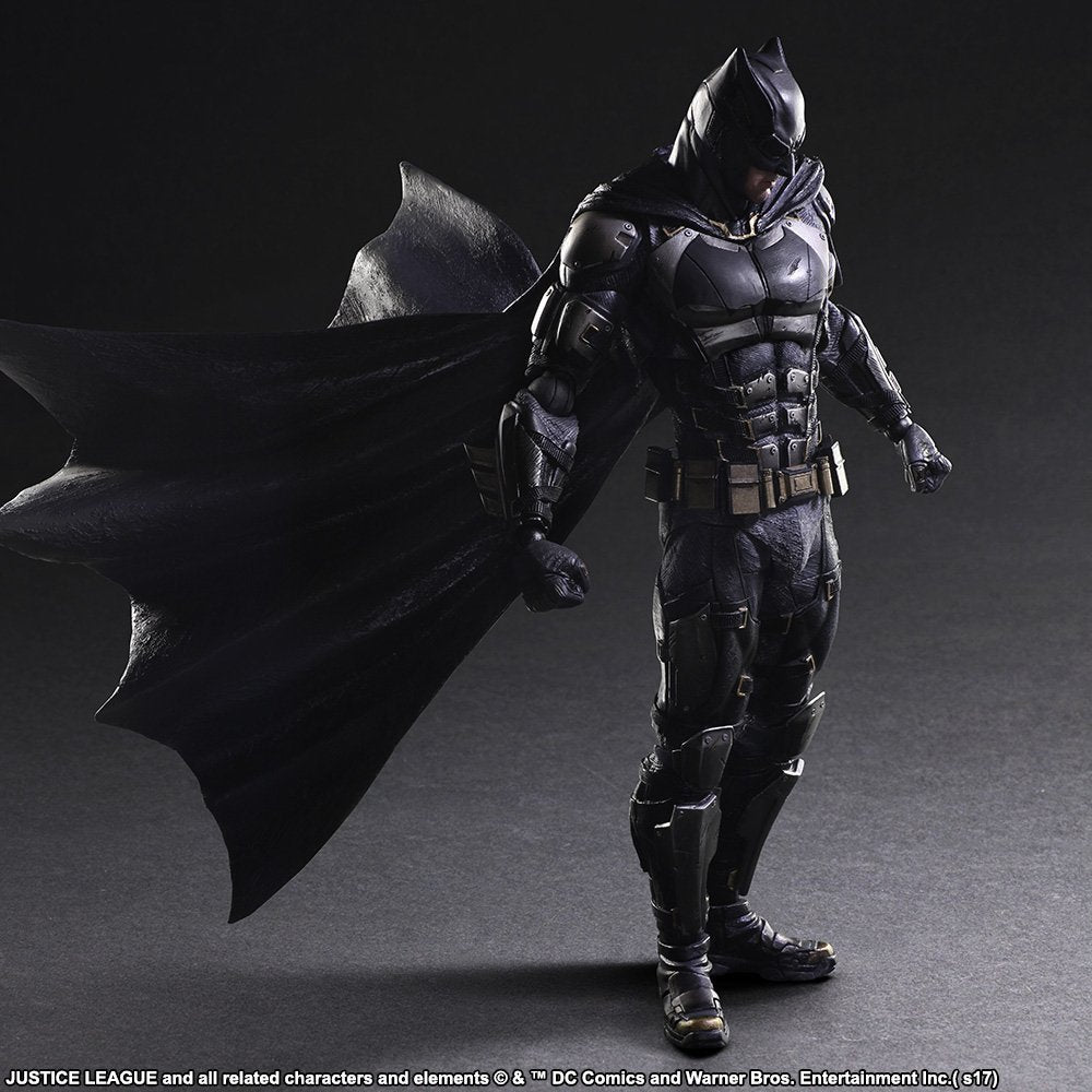 DC Universe Justice League Movie Batman Tactical Suit Ver. Variant Play Arts Kai Action Figure