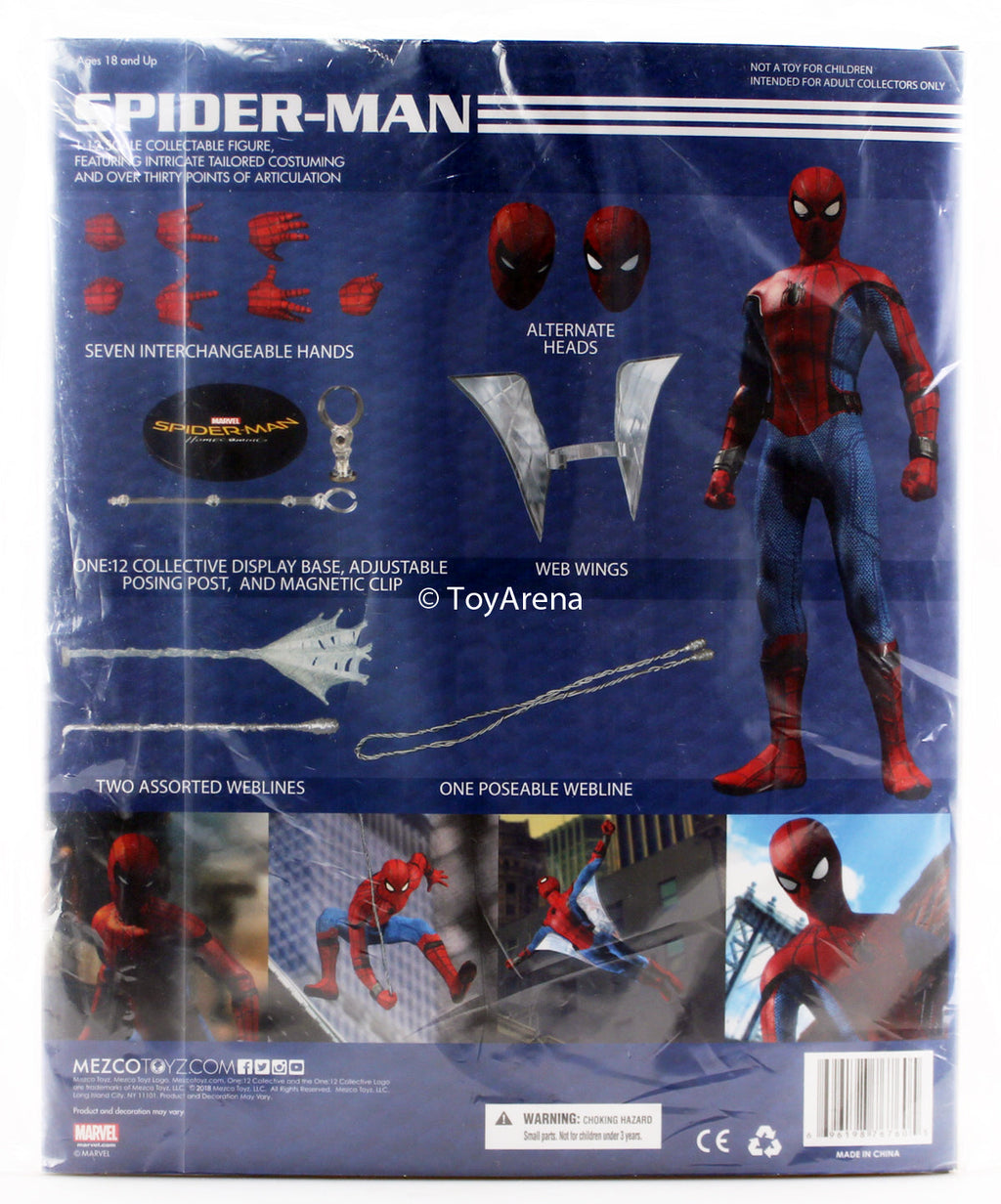 Mezco Toyz ONE:12 Collective: Spider-Man Homecoming Action Figure
