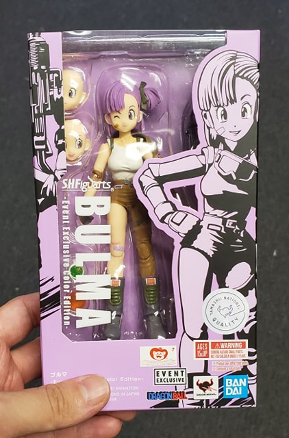 S.H. Figuarts Dragon Ball Bulma Event Exclusive Color Ver Hong Kong Exclusive Action Figure
