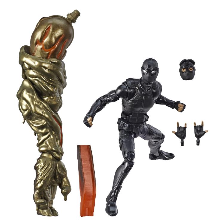 Marvel Legends Spiderman Wave 10 set of 7 BAF Molten Man Action Figures