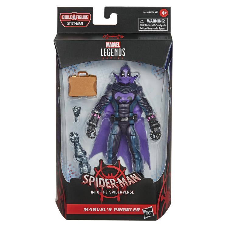 Marvel Legends Spider-Man into the Spider-Verse Wave BAF Stilt-Man Set of 6