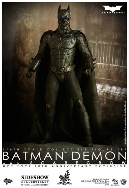 Hot Toys 1/6 MMS140 Batman Demon Batman Begins 10th Anniversary Exclusive Figure