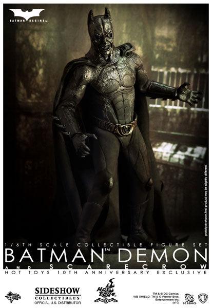 Hot Toys 1/6 MMS140 Batman Demon Batman Begins 10th Anniversary Exclusive Figure